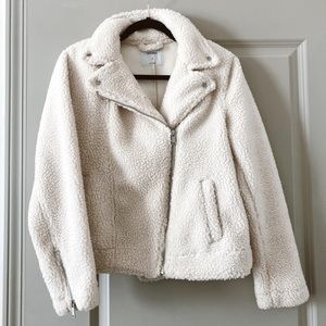White Sherpa Motorcycle Jacket